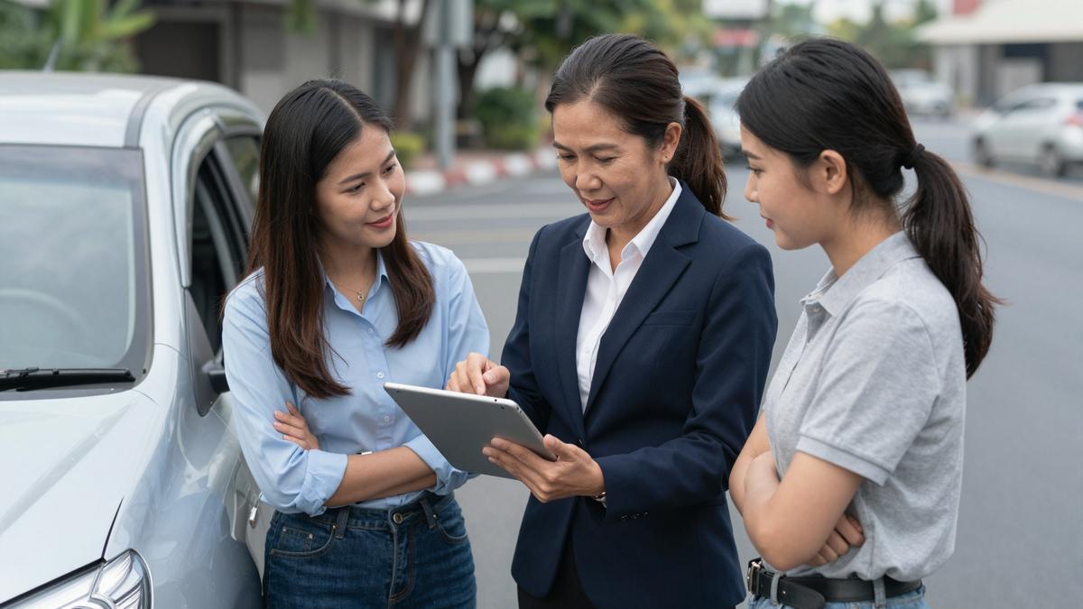 รถชนซ้อนกันหลายคันแบบในข่าว ใครผิด? เปิดคู่มือเคลมประกันฉบับสมบูรณ์