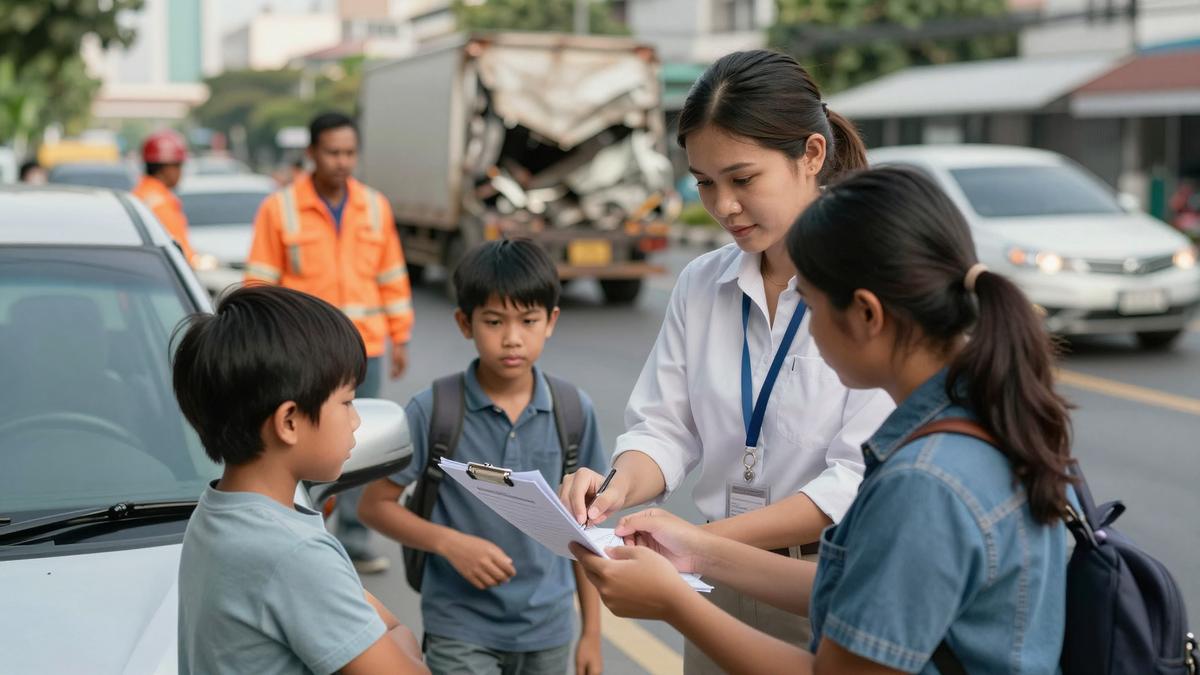 อุบัติเหตุรถบรรทุกชนกัน ต้องทำอย่างไร? คู่มือเรียกร้องค่าสินไหมเพื่อดูแลคนที่คุณรัก
