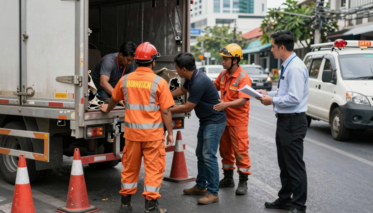 คำนวณประกันรถบรรทุกชนท้ายรถเทรลเลอร์: เช็กค่าเสียหายและความคุ้มครองก่อนเคลม