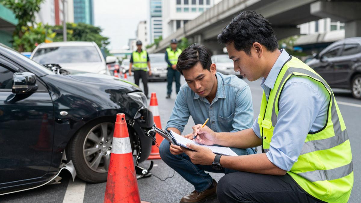 รถพลิกคว่ำคำนวณค่าสินไหมอย่างไร? เช็กค่าเสียหายและความคุ้มครองก่อนเคลม